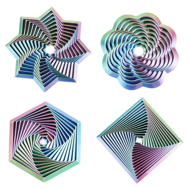 Juguetes sensoriales para aliviar el estrés Mydhall Fractal Fidget Hexagon