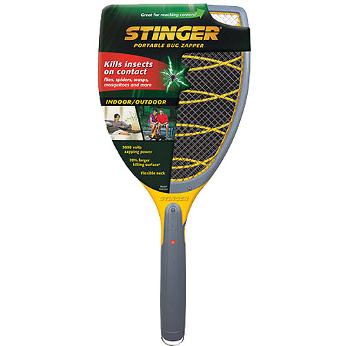Stinger Portable Bug Zapper Racket BKR200, Yellow/Gray - image 4 of 5