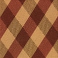 thumbnail image 1 of Ahgly Company Machine Washable Indoor Square Transitional Orange Area Rugs, 5' Square, 1 of 7