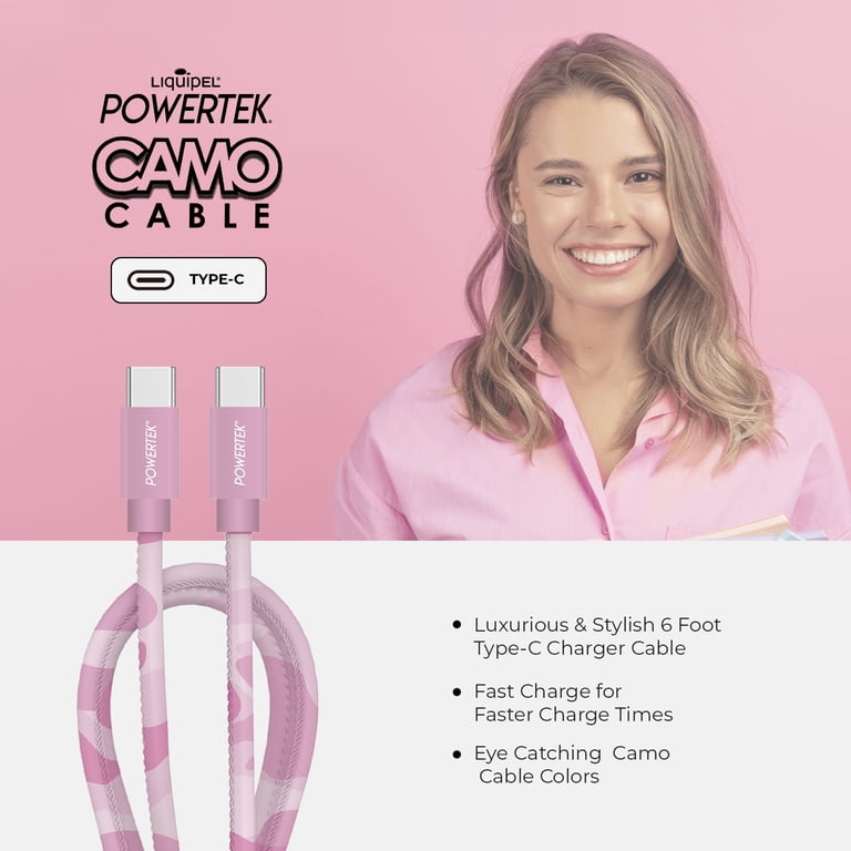 Liquipel Powertek 6ft USB-C to USB-C Braided Cable photo 3