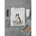 thumbnail image 3 of Pet Portrait Ii T-Shirt Men -Annie Warren Designs, Male Small, 3 of 4