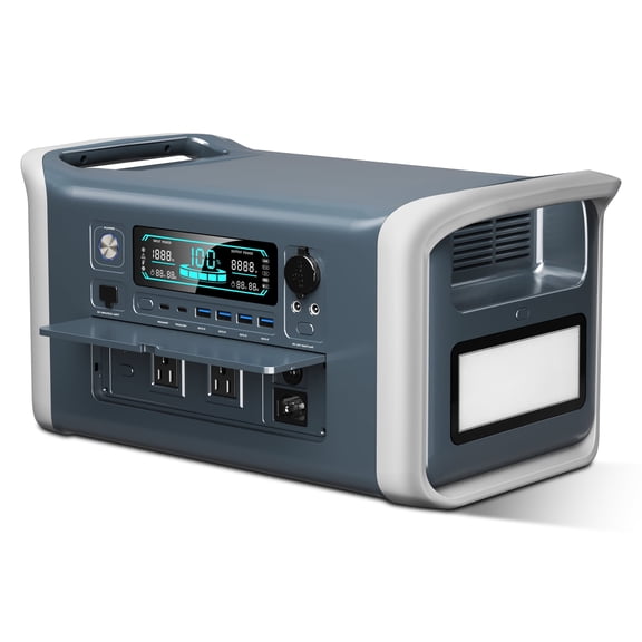 CTOLITY AP1000 Portable Power Station,1024Wh LiFePO4 Battery,1600W AC Output,1 Hour Fast Charging for Camping RV Emergency Backup