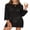 Black, variant on Crochet Bathing Suit Cover Up for Women Summer Dresses 3/4 Sleeve Beach Cover Ups for Swimwear Hollow Out Bikini Swimsuit Coverups 2026 Vacation Outfits Beige S