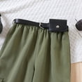 thumbnail image 5 of Rrunsv Toddler Pants Girls Leggings Pants High Waist Kids Pants Green,130, 5 of 5