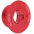 thumbnail image 3 of Couvercle de Manivelle, Alliage d'Aluminium 2pcs Alliage d'Aluminium Couvercle de Manivelle M20 Vélo de Montagne Vélo Couvercle de Manivelle pour Vélo de Montagne Rouge, 3 of 8