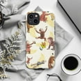 thumbnail image 6 of Nostalgic Curious Monkey Phone Case, Cute Monkey Banana Pattern Art Cover, Wholesome Design for iPhone 17 16 15 14 13 12 11 Pro Plus Mini, 6 of 6