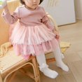 thumbnail image 4 of Collants d'Automne pour Nouveau-Né, Tout-Petit, Bébé, Fille, Bas, Coton, Chauds, Collants, Couleur Unie, 4 of 7