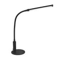 thumbnail image 1 of Graflsoa Adjustable Eye-Caring Desk Lamp with Remote, USB Dual Control, Foldable Clamp, Flexible Gooseneck, 2700-6500K Color Temp, 10-Step Dimming, Black, US Standard, 1 of 6