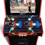 Arcade1Up Mortal Kombat II Deluxe Arcade Machine Gaming Cabinet with 14 Games