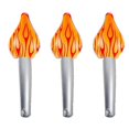 thumbnail image 1 of Inflatable LED Torch for Sports Events, PVC Flame Cheer Sticks for Kids Halloween Decoration Party Props, 1 of 5
