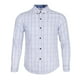 thumbnail image 2 of clásica con estampado para hombre de manga larga causal de M Blanco Colco Camisa de manga larga para hombres, 2 of 8
