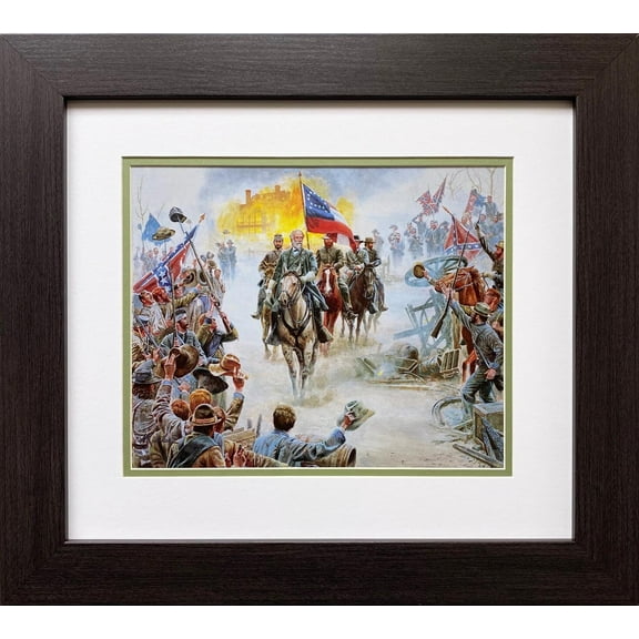 Mort Kunstler "His Supreme Moments" CUSTOM FRAMED Civil War Art Generic