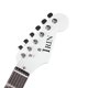 thumbnail image 3 of Pastillas Dobles Guitarra Eléctrica Cuerpo de Tilo Palisandro Diseño Fresco del Relámpago Funda con Abanopi Instrumento de cuerda, 3 of 7