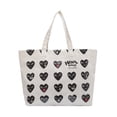 thumbnail image 2 of Bolsa Bolso de hombro de lona de gran capacidad para mujer a la moda (blanco) Ehuebsd Nuevos Originales, 2 of 8