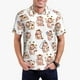 thumbnail image 1 of Balery Farm Cow Animal Camisa Polo de Hombre con Estampado, de Manga Corta y Tejido Medio, Camisa Tipo Golf Polo-3X-Large, 1 of 6