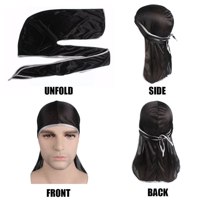 Great Vibes Silky Durags In 3 Colors