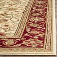 thumbnail image 7 of SAFAVIEH Lyndhurst Victoria Traditional Floral Area Rug, Ivory/Red, 5'3" x 7'6", 7 of 7