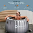 thumbnail image 6 of Lifepro AllevaChill Pro Ice Bath Tub – Portable Self-Inflating Cold Plunge Tub for Adults and Athletes - Gray, 6 of 10