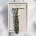 thumbnail image 4 of QHUDLV Crystal Holder Cage Necklace Adjustable Crystal Net Metal Necklace Interchangeable Stone Collection Holder Necklace for Women Men, 4 of 5