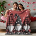 thumbnail image 2 of YIMEIS Happy Santa Claus Day Flannel Blanket,30*40 inch Available, Skin-Friendly & Warm, Multi-Scene Use, for Home Office Car Nap, 2 of 9