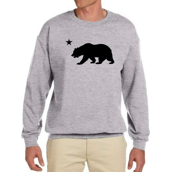 Star Bear Sweatshirt Men -GoatDeals Designs, Male 5X-Large