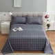 thumbnail image 1 of Juego de cama de tres piezas, sábana + funda de almohada, sábana de tres piezas, sarga, lijado, multiespecificación., 1 of 6