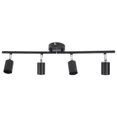 thumbnail image 1 of Tracking Lights, 85-265V Rust  4 60W Matte Black LED Tracking Lights  for Hotel for Bedroom, 1 of 8