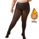 thumbnail image 5 of Leggings extragrandes de 300 g para mujer con forro polar y pantalones cortos de poliéster., 5 of 5