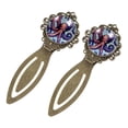 thumbnail image 2 of Octopus Vintage Copper-Colored Lace Bookmarks: Stainless Steel Reading Accessories for Book Lovers - Set of 2, 2 of 5