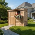 thumbnail image 3 of Outdoor Living Today SS84 SpaceSaver 8 x 4 ft. Storage Shed, 3 of 14
