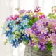 thumbnail image 2 of Ramo de hortensias artificiales para decoración de bodas y fiestas | Flores artificiales para interior y exterior | Sin riego | 30 cm de alto, 2 of 8