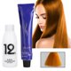 thumbnail image 4 of Crema para teñir el cabello, crema semipermanente de larga duración, herramienta de peluquería, color dorado y amarillo, 4 of 8