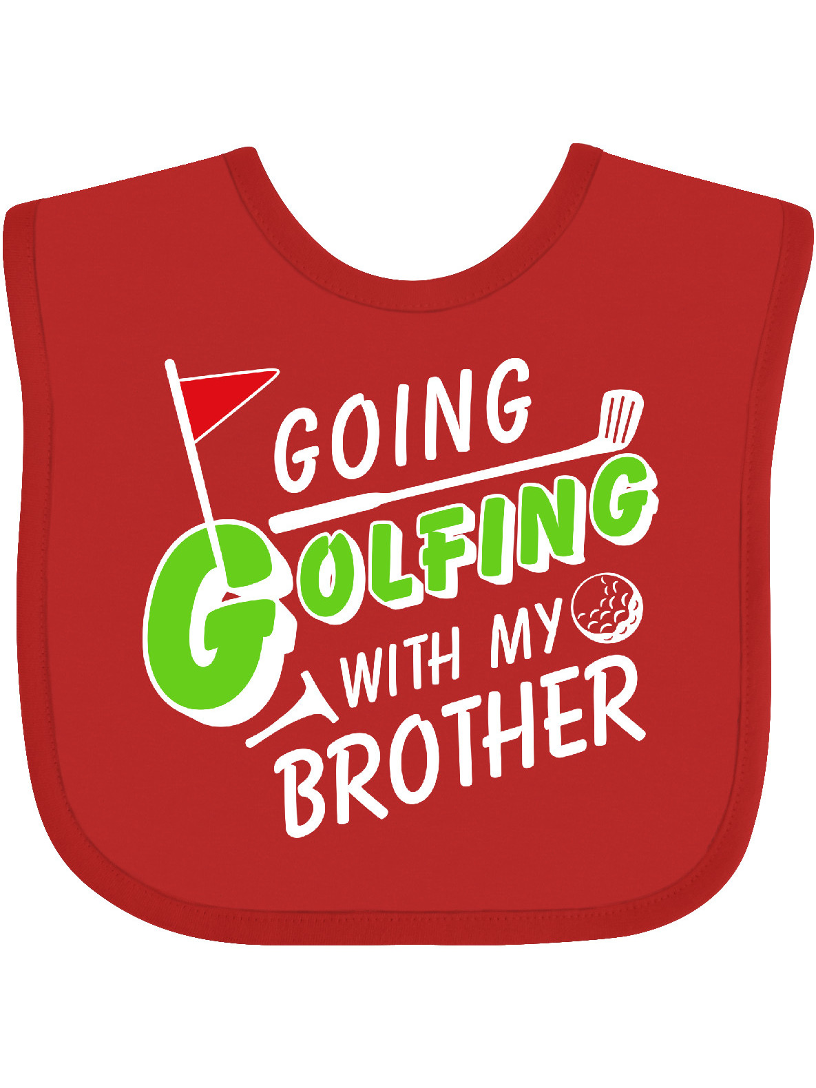 Inktastic Going Golfing with my Brother kids golf Gift Baby Boy or