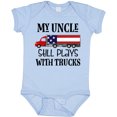thumbnail image 3 of Inktastic My Uncle Still Plays with Trucks Boys or Girls Baby Bodysuit, 3 of 5