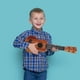 thumbnail image 4 of Ukelele guitarra juguete Mini niños instrumentos musicales niño juguete educativo de aprendizaje, 4 of 7