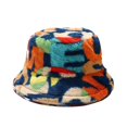 thumbnail image 4 of MSJUHEG Hats For Men Bucket Hat Winter Printed Thick Bucket Warm Hat Bucket Cap Basin Hat For Women Men Baseball Cap Blue One Size, 4 of 4
