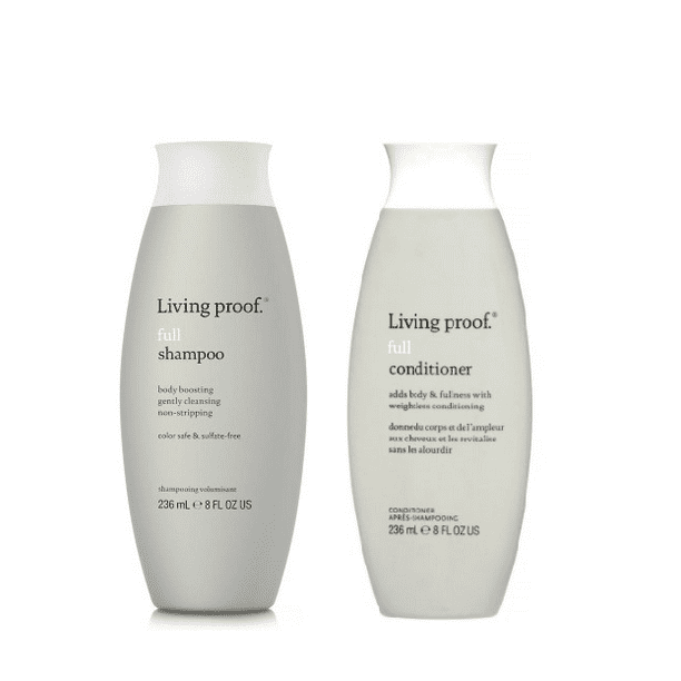 ($54 Value) Living Proof Shampoo and Full Conditioner, Paraben-Free, Silicone-Free and Color Safe, 8 fl oz