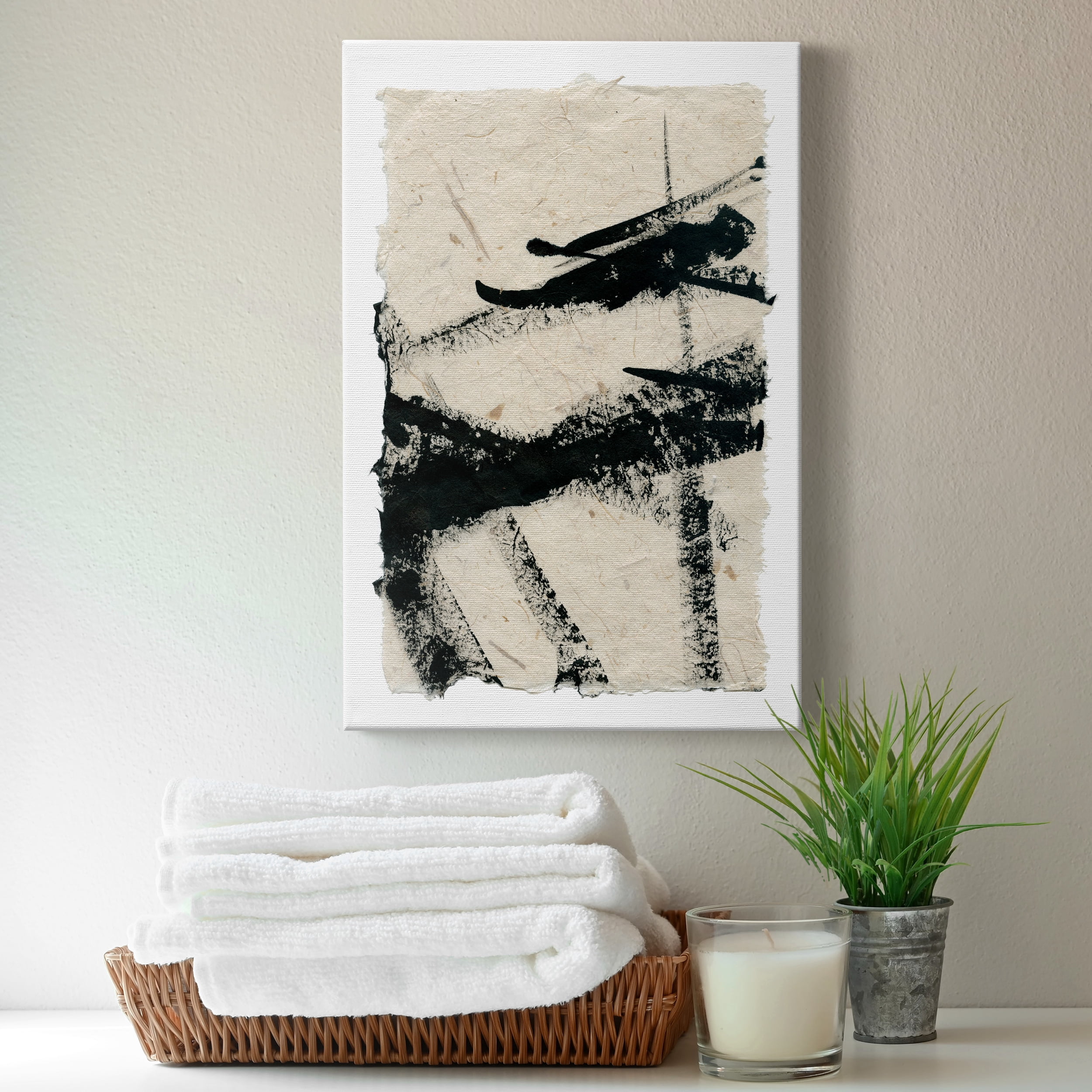 Lines Crossed II Premium Gallery Wrapped Canvas - Ready to Hang - 12 x 18