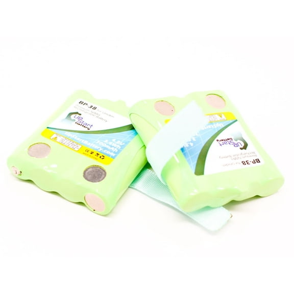 2x Pack - Uniden GMR3689 Battery - Replacement for Uniden Cordless Phone Battery (700mAh, 4.8V NI-MH)