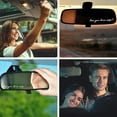 thumbnail image 6 of Tikeitoo I Love You, Drive Safe Holographic Car Mirror Decal Stickers for Cars Rearview Decal for Women Cute Decals Vinyl Affirmation Stickers for Window, Tumbler and Water Bottle, 6 of 7
