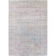 thumbnail image 1 of Turkish Geometric Oriental Distressed Ivory Area Rug, 1 of 5