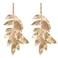 thumbnail image 1 of Pendientes colgantes para mujeres y niñas, pendientes vintage de moda, pendientes de hoja, elegantes pendientes de gota en capas, regalos, 1 of 6