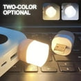 2024USB Plug Lamp Eye Protection LED Night Light Charging USB Bedroom