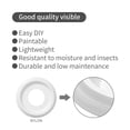 thumbnail image 4 of EIFHYT Ceiling Medallion Plastics White 2 pack 10" Fits Canopies up to7-1/4", 4 of 5