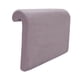 thumbnail image 3 of Cabecero colgante para cama de dormitorio, almohada con funda extraíble, almohada moderna para cabecera, soporte lumbar, funda protectora, decoración Franela gris claro, 3 of 9