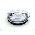 thumbnail image 5 of 2 Pack Replacement Lid for Yeti Ozark Trail 30 oz CocoStraw Slide Closing Straw Vacuum RTIC Tumbler Rambler Drinking Cup Clear, 5 of 5