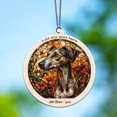 thumbnail image 6 of Tan Whippet Stained Glass Suncatcher Ornament – Holiday Ornament with Text for Loved Ones, Family & Friends, Christmas 2025 Decoration, 6 of 6