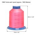 thumbnail image 4 of Unique Bargains Fil de Polyester Rose Vif, 1968 Verges, 4 of 4