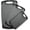 Dark Gray, variant on Plastic Cutting Board, 3 Pieces Dishwasher Safe Cutting Boards with Juice Grooves, Easy Grip Handle, Non-Slip, with Grinding Area for Grinding Garlic and Ginger(Dark Grey, XL)