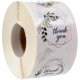 thumbnail image 1 of Pegatinas Autoadhesivas de Agradecimiento para Boda Diseño Floral Redondo 500 Unidades por Rollo Etiquetas para Envolver Regalos y Manualidades Ideales para Fiestas y Embalaje, 1 of 4